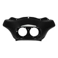 Vivid Black Front Outer Fairing Fit For Harley Touring Road Glide 1998-2013