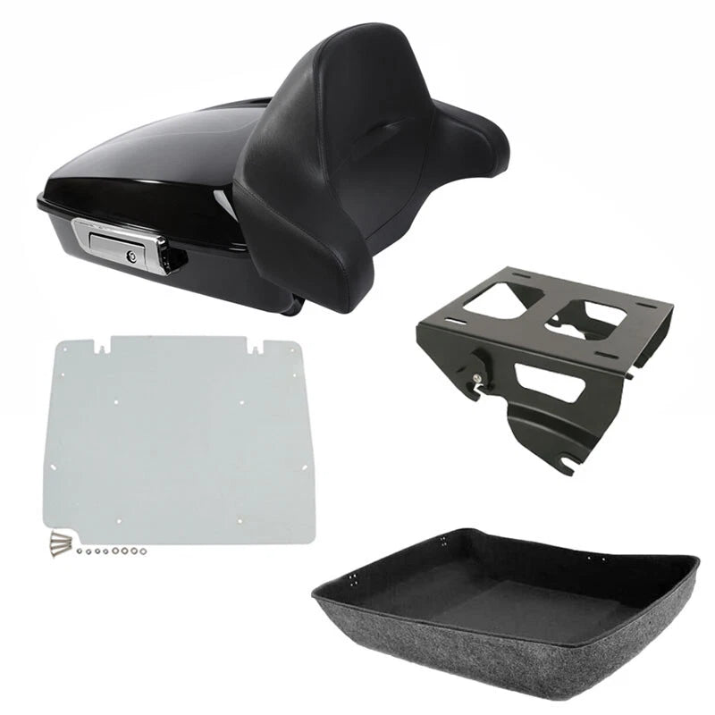 Chopped Trunk Solo Mount Plate Fit For Harley Touring Road Electra Glide 2014-26