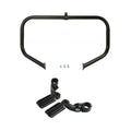 Highway Engine Guard Crash Bar Footpeg Fit For Harley Street Electra Glide 09-24