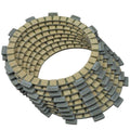 8 pcs Friction Clutch Plate Kit Set For Yamaha YZ125 YFM25RSE YFM25RSE2 YFM25RSP