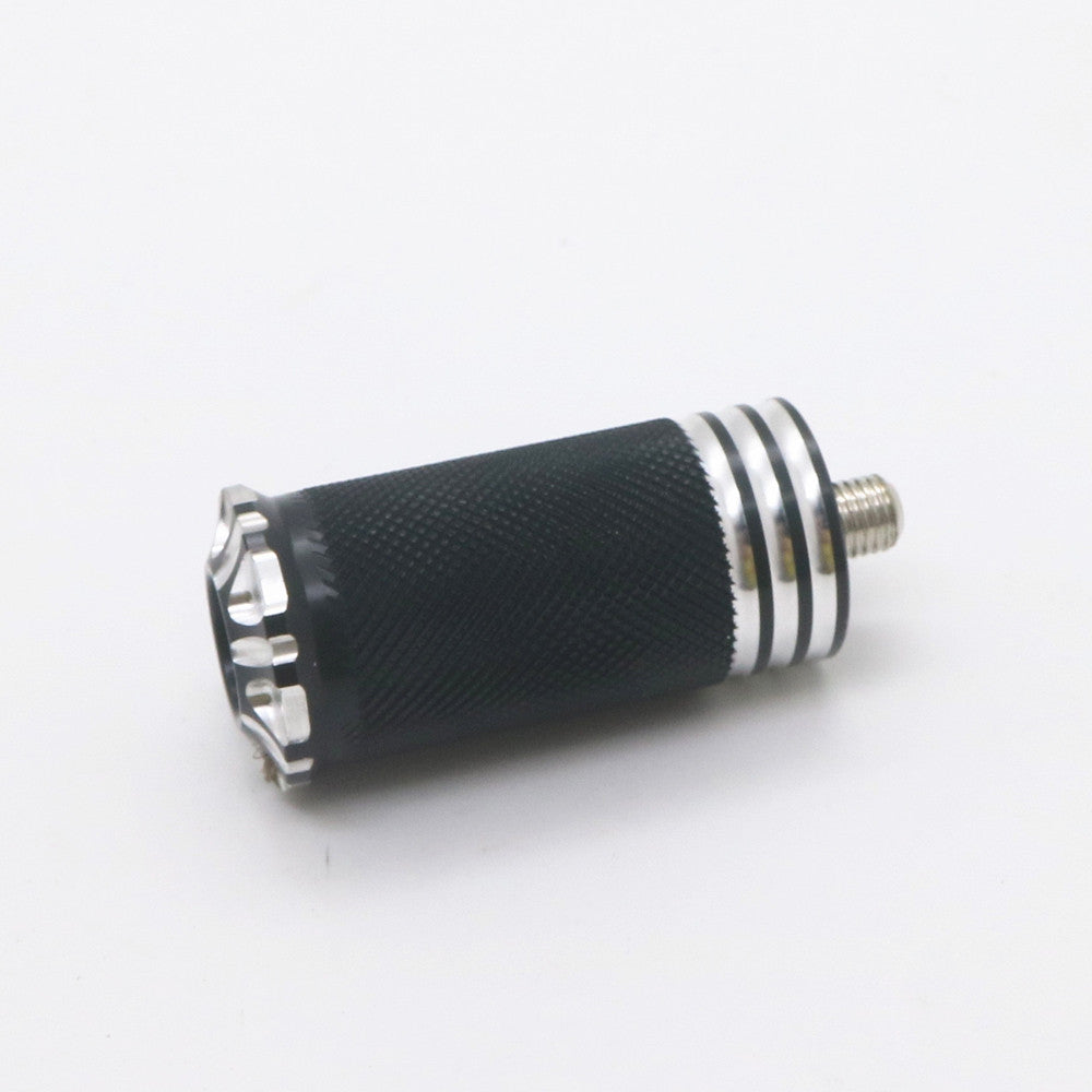 Black CNC Edge Cut Foot Shifter Peg For Harley Dyna Sportster Softail Touring