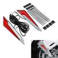 Front Brake Fork Mount LED Lights Fit For Honda Goldwing GL1800 2018-2025