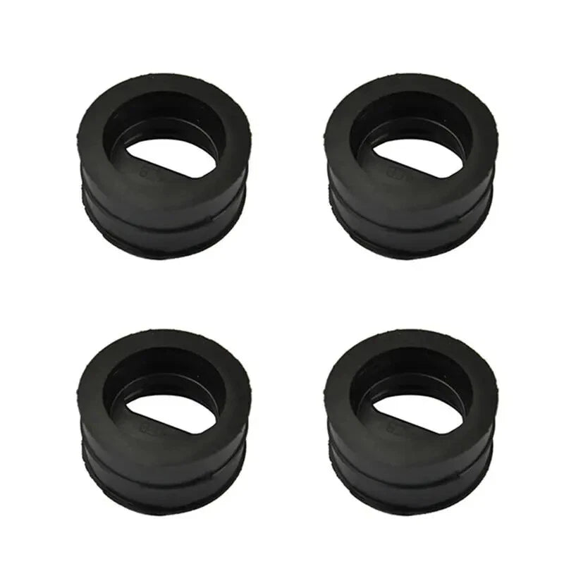 4PCS Carburetor Intake Joint Boots Manifold For Yamaha XJ600N 94-02 XJ600S 92-02