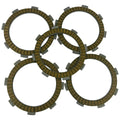 5pcs Clutch Disc Plates for Kawasaki KX80 81-84 KL110 KSR110 03-13 KSR-PRO 14-15