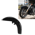 Vivid Black Front Fender Fit For Harley Touring Street Road Glide 2014-2023 2015