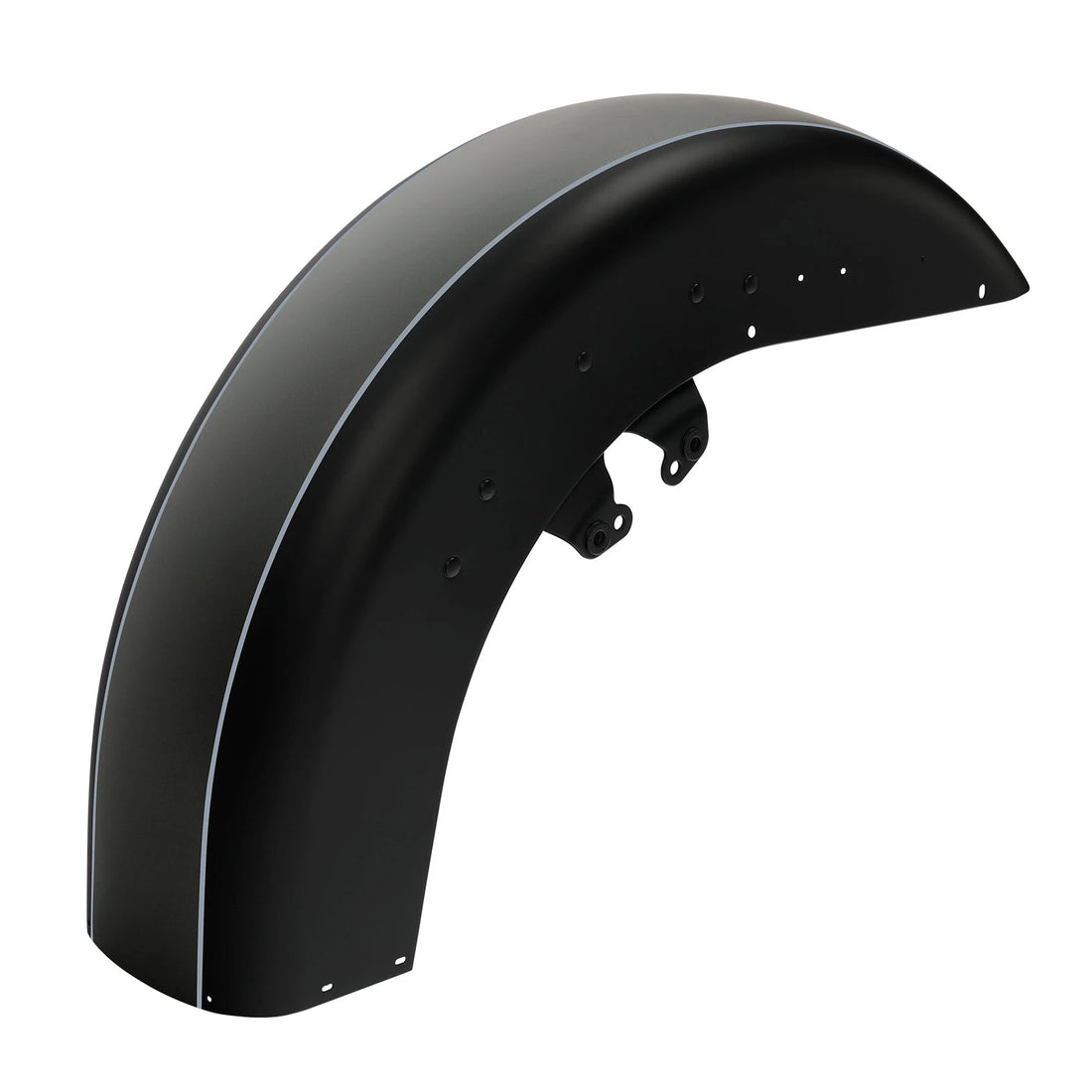 Front Fender Fit For Harley Electra Glide 2014-2024 Charcoal Denim / Black Denim