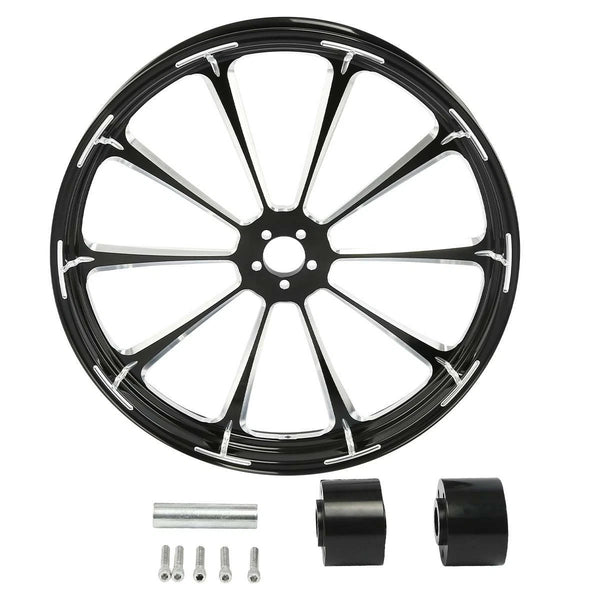 26" x 3.5" Wheel Rim Dual Disc Wheel Hub Fit For Harley Street Glide ABS 97-2021