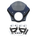 Front Headlight Fairing 49mm Trigger Mount Fit For Harley Low Rider Street Bob