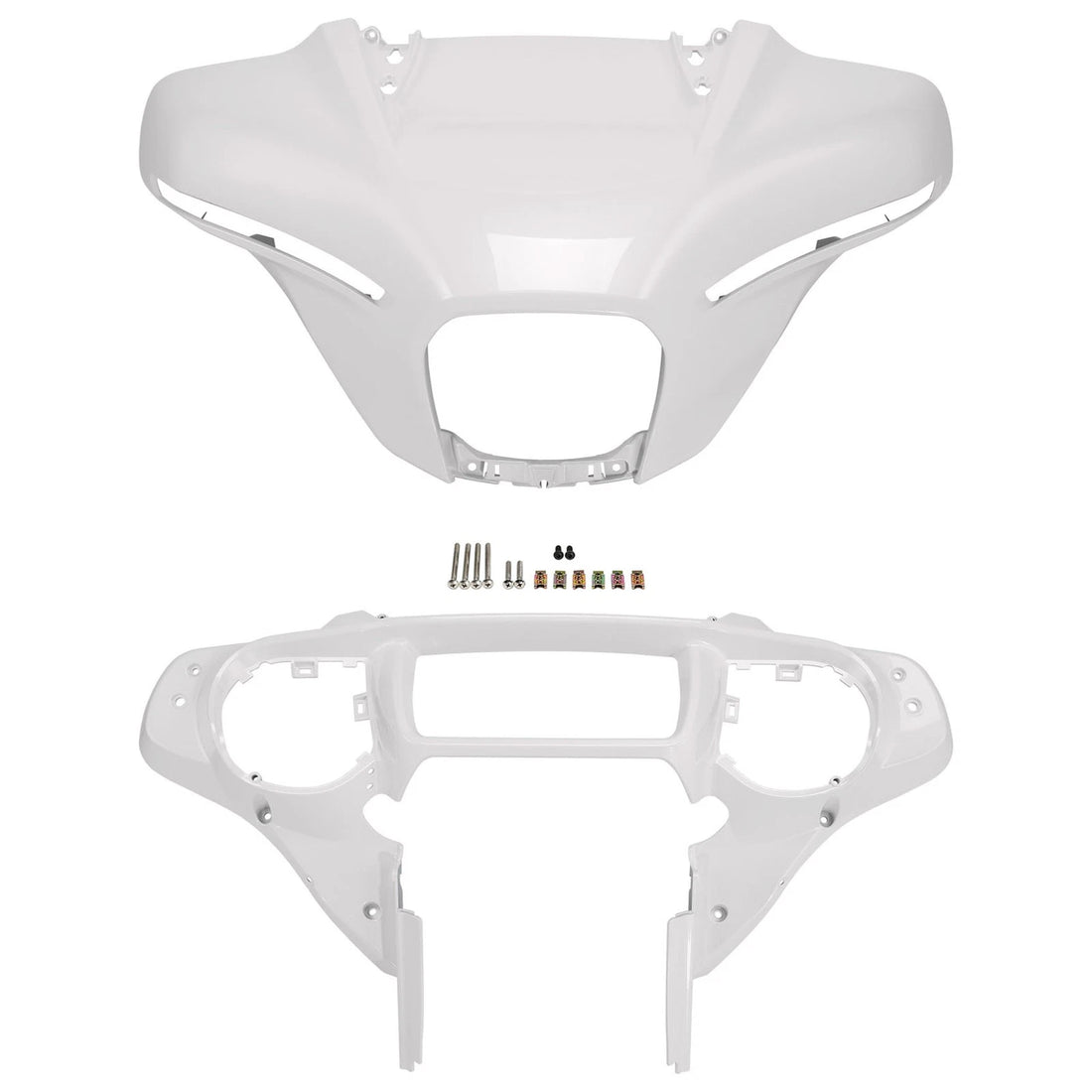 Inner & Outer Fairings Fit For Harley Cvo Street Glide 2023-25 White Onyx Pearl