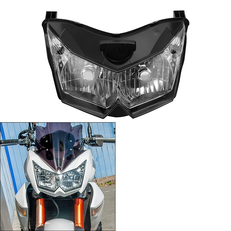 Clear Headlight Assembly House Fit For Kawasaki Z750 ZR750L 2007-2010 2008 2009