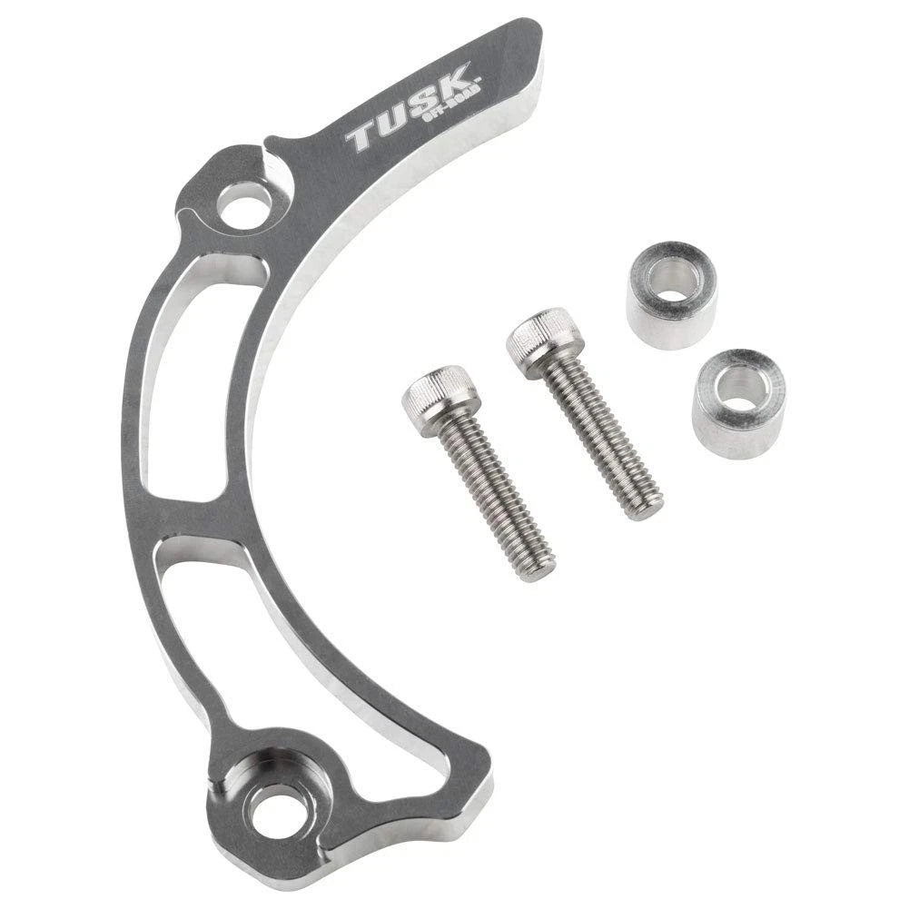 Tusk Billet Aluminum Case Saver Polished For Suzuki LT-R 450 Quadracer 2006-2009