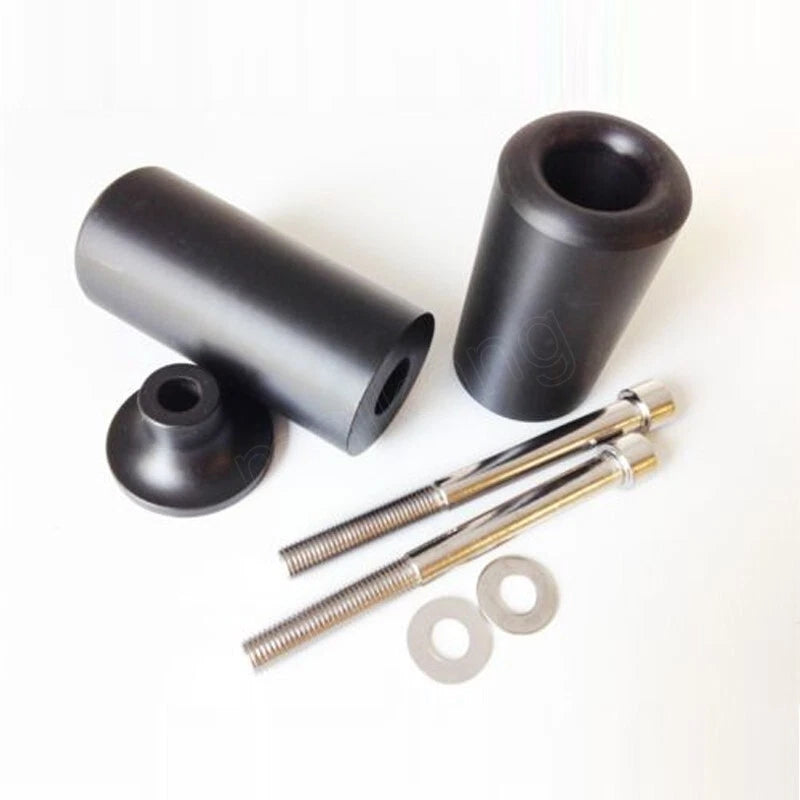 Fit For 2005 2006 Kawasaki Ninja ZX6R ZX636 Frame Sliders Crash Protector Black