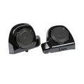Lower Vented Fairing Pods Speakers Grills Fit For Harley Touring 2014-2024 Black