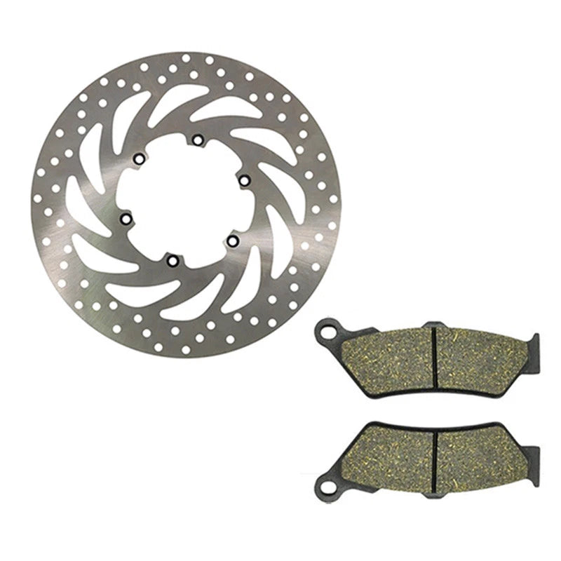 Front Brake Disc Rotor & Brake Pad For BMW F650 ST F650GS 93-09 G650 07-08