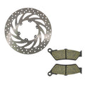 Front Brake Disc Rotor & Brake Pad For BMW F650 ST F650GS 93-09 G650 07-08
