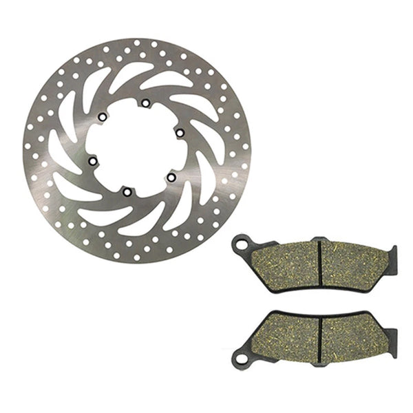 Front Brake Disc Rotor & Brake Pad For BMW F650 ST F650GS 93-09 G650 07-08