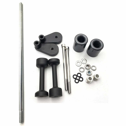 New Kawasaki Ninja 250R/EX250 Frame Crash Falling Protector Fit 2008-2013 Carbon