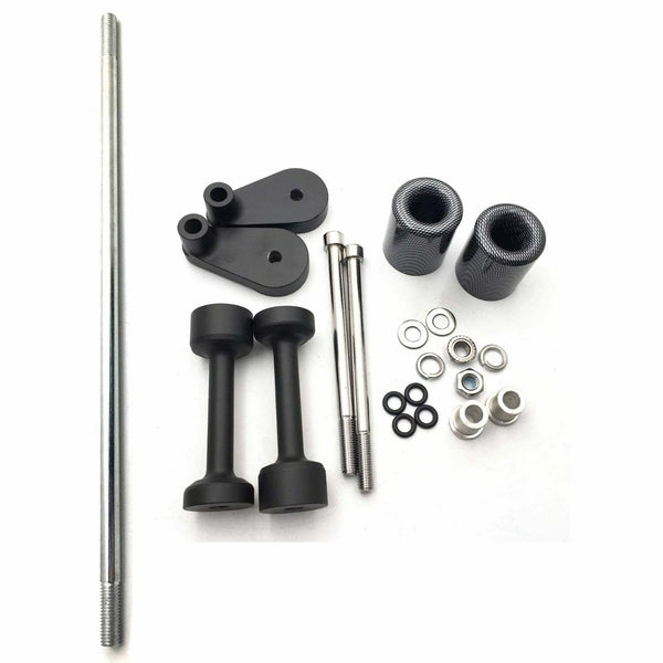 New Kawasaki Ninja 250R/EX250 Frame Crash Falling Protector Fit 2008-2013 Carbon