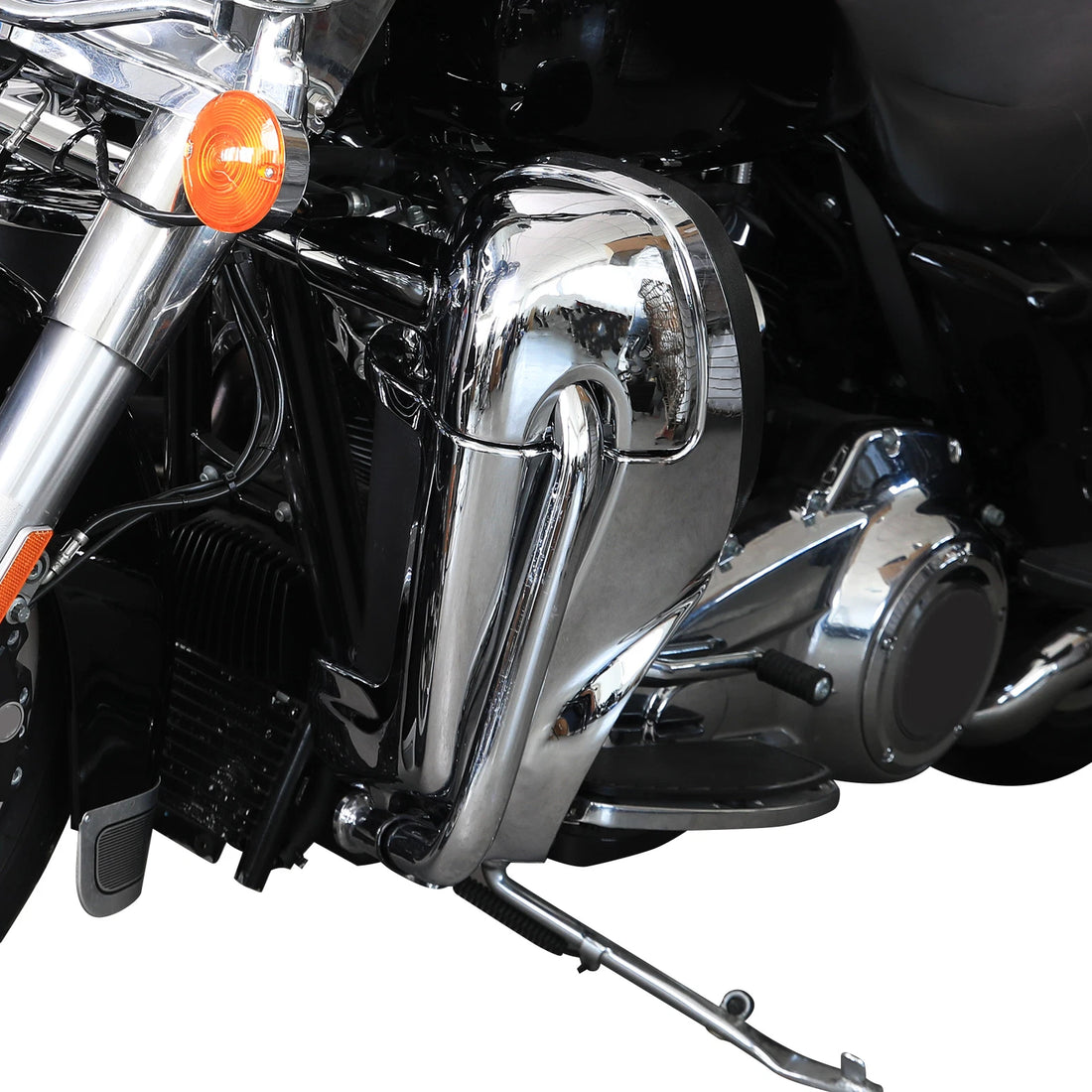 Lower Vented Leg Fairing Glove Box Fit For Harley Touring Electra Glide 83-13 12