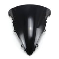 Motorcycle Windshield Windscreen For Yamaha YZF-R6 2003-2005 R6S 2006-2009 Black