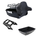 King Trunk Backrest Rack Mount Fit For Harley Electra Street Glide 09-2013