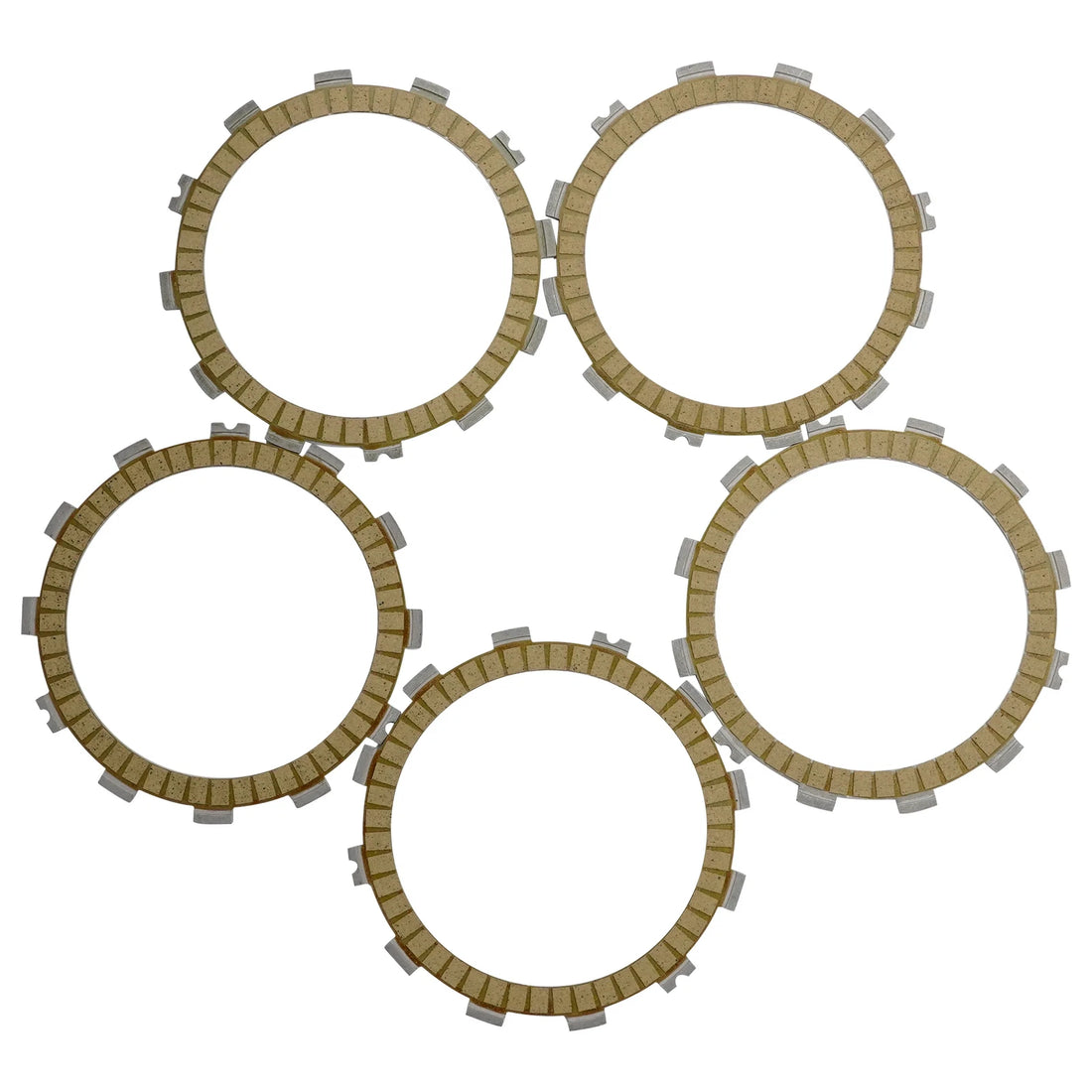 5Pcs Fibrous Street Clutch Discs Plates For Suzuki GSX250FX 02-05 250FXT 03-05