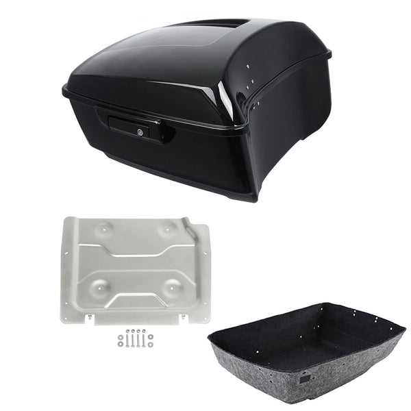 King Trunk Luggage Base Plate Fit For Harley Touring Street Road Glide 2014-2026