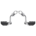 1-1/4'' Engine Guard Bar Highway Footpegs Pegs Fit For Harley Sportster Touring
