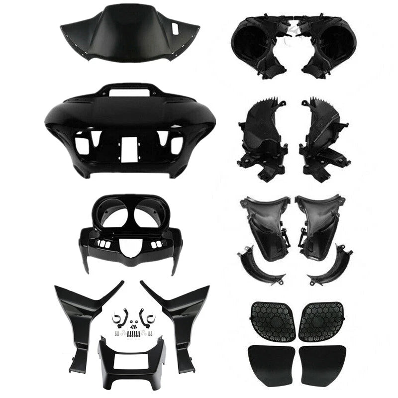Fairings Speaker Glove Box Air Duct Spoilers Covers Fit For Road Glide 17-23 22