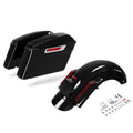 Hard Saddlebags 6x9" Speaker Lid & Rear Fender Fit For Harley Touring 2014-2023