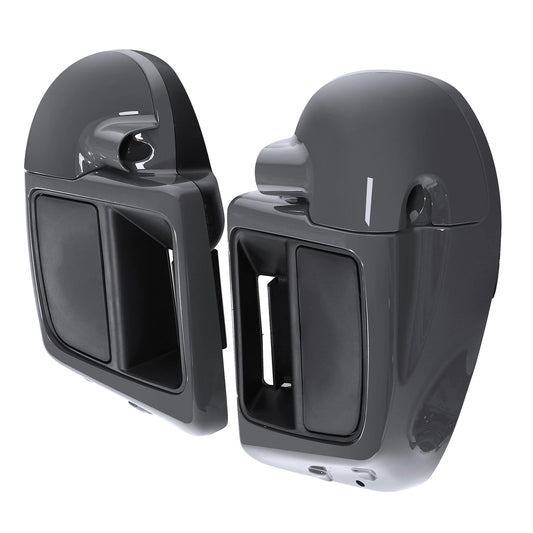 Lower Vented Fairings Fit For Harley Cvo Road Street Glide 2014-24 Gunship Gray