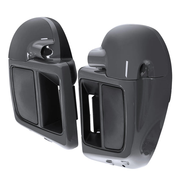 Lower Vented Fairings Fit For Harley Cvo Road Street Glide 2014-24 Gunship Gray