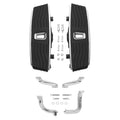 Chrome Driver Floorboards Footboards Mount Bracket Fit For Harley Touring 14-24