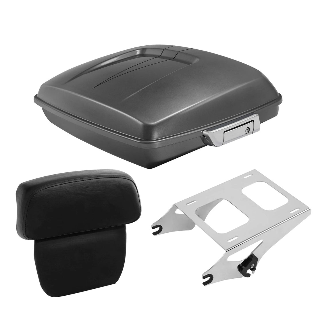 Razor Trunk Pad Mount Rack Fit For Harley Touring 2014-2025 2024 Charcoal Pearl