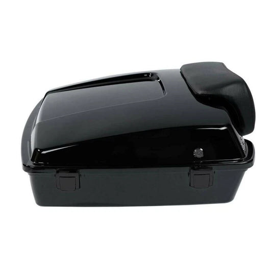 Razor Trunk Backrest Black Latch Fit For Harley Electra Glide Touring 1997-2013