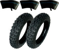2) HD Tires And 3) Tubes Size 2.50-10 2.50X10 For Honda XR50 XR-50 XR 50 50CC