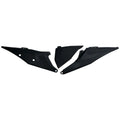 UFO Side Panels Non Vented Black For KTM 150 XC-W (Fuel Injected) 2020-2023