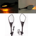 LED Integrated Turn Signals Rearview Mirrors For Honda CBR600RR CBR1000RR 04-08