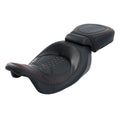 Low-Profile Driver & Passenger Seat Fit For Harley Touring Road King 2009-2023