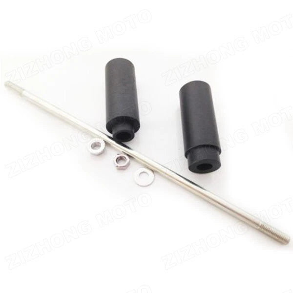 Frame Sliders Crash Protector Black Fits Suzuki Vstrom 650 Vstrom 1000 1999-2023