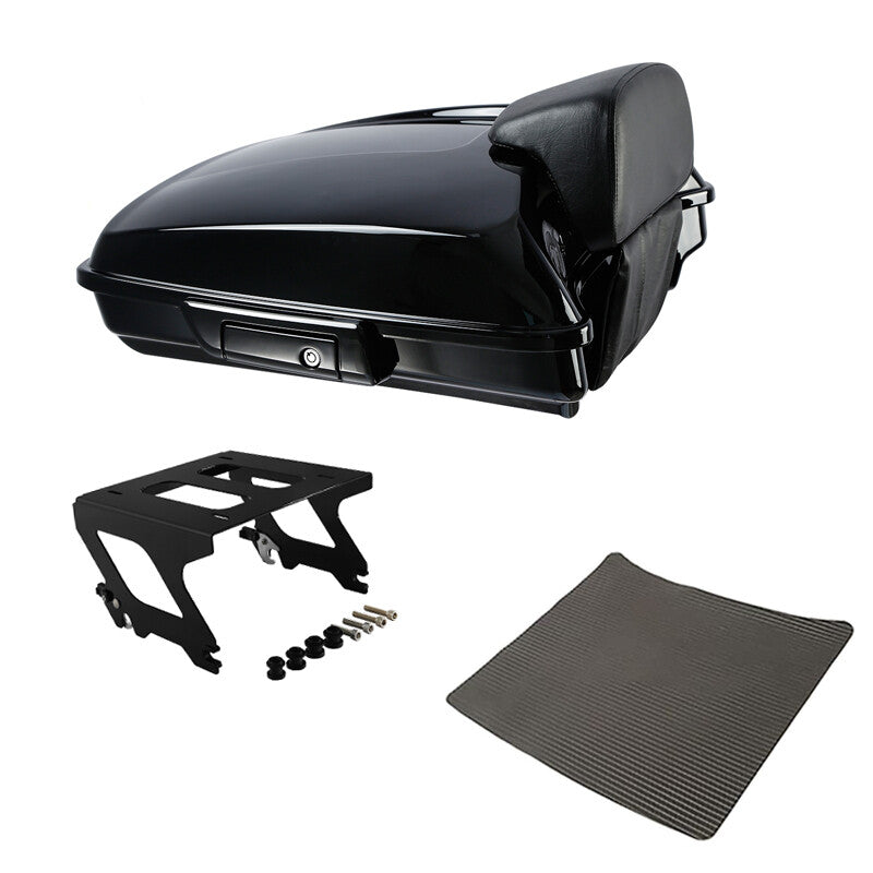 Razor Trunk Backrest Solo Rack Fit For Harley Low Rider ST Fxlrst 18-25