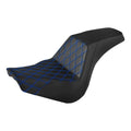 Black Driver & Passenger Seat Cushion Fit For Harley Street Bob Fxbb 2018-2025
