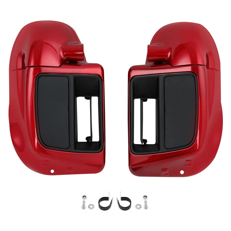 Red Lower Vented Leg Fairings Fit For Harley Touring Street Road Glide 2014-2023