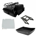 Chopped Trunk Pad Luggage Mount Rack Plate Fits For Harley Cvo Road Glide 14-26
