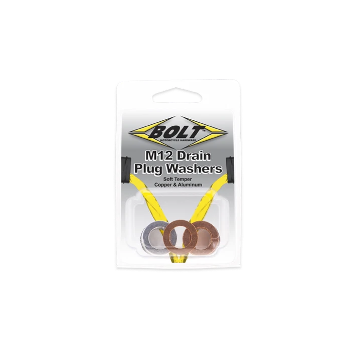 Bolt Motorcycle Hardware, Inc Aluminum/Copper Crush Washers 12X20 10 Pack