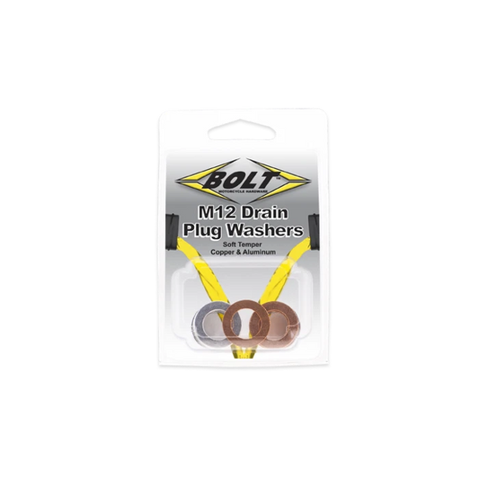 Bolt Motorcycle Hardware, Inc Aluminum/Copper Crush Washers 12X20 10 Pack