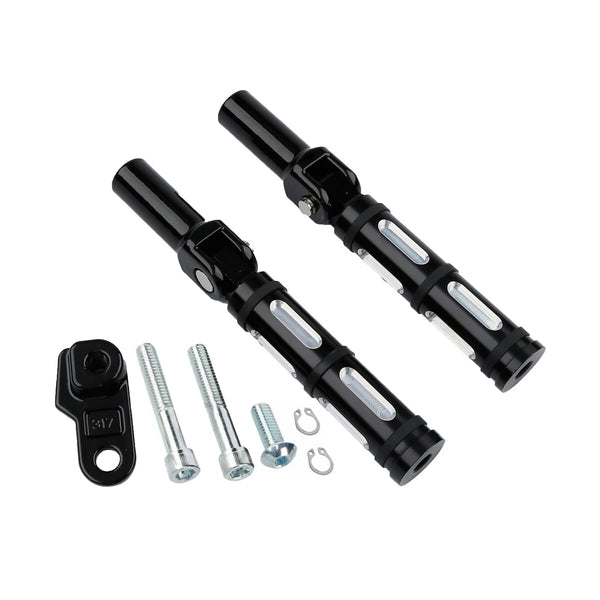 Passenger Footpeg Mount Fit For Harley Softail Cross Bones 2008-2011 Slim 12-17