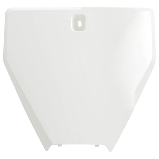 UFO Front Number Plate White For Husqvarna FC 450 Rockstar Edition 2018-2021