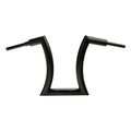 Black 16" Rise 2'' Hanger HandleBar Fit For Harley Sportster Iron 883