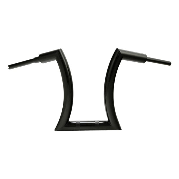 Black 16" Rise 2'' Hanger HandleBar Fit For Harley Sportster Iron 883